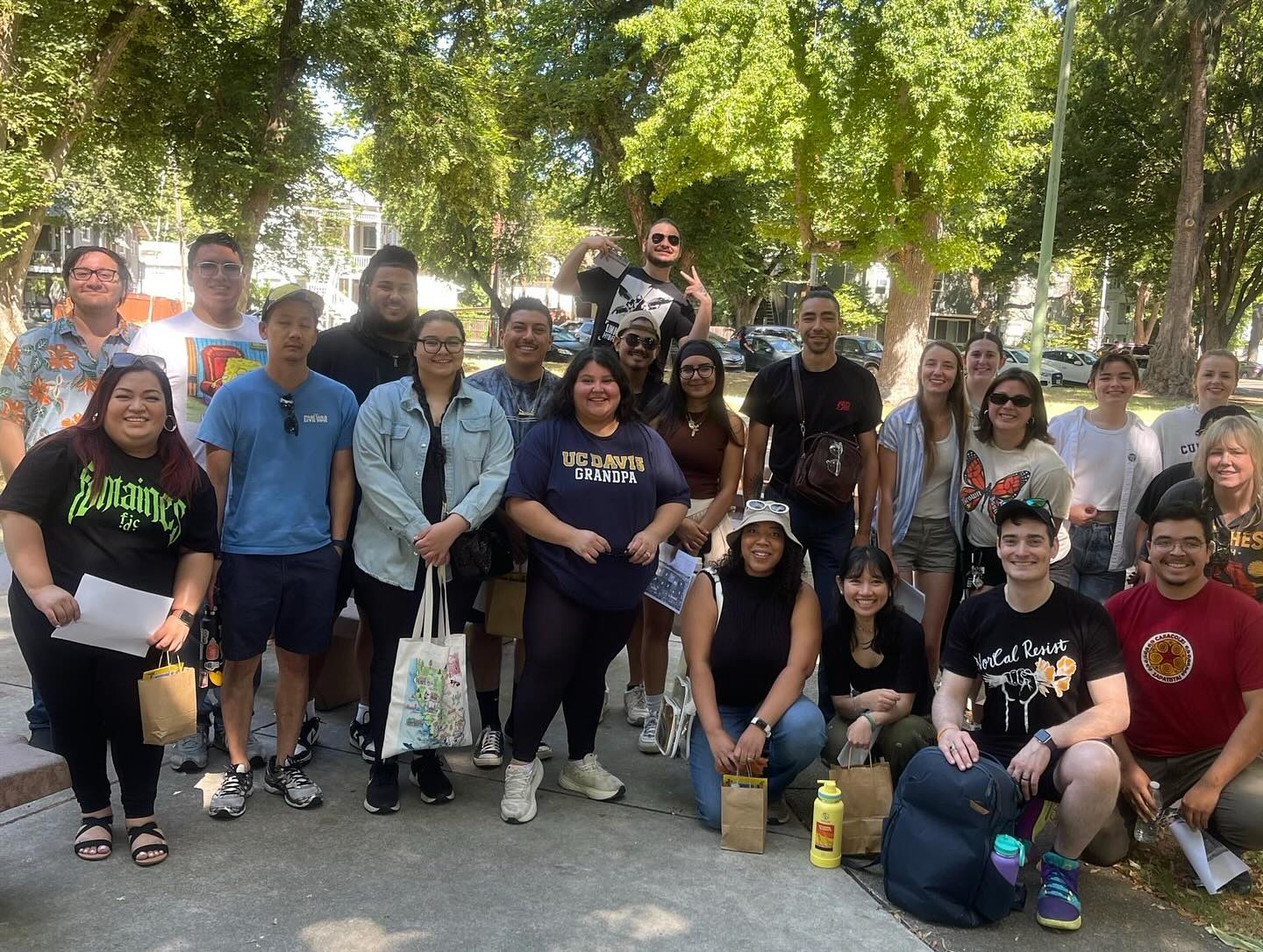 Dozens of volunteers at the Pre-school for all campaign launch!